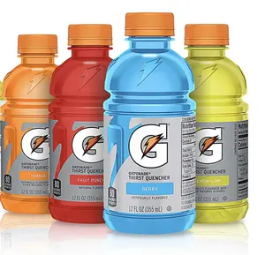 Bebidas carbonatadas por atacado sem açúcar sabor Gatorade 600ml bebida esportiva