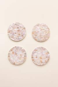 Factory Sale Eco-Friendly Slate Coasters White <b>Black</b> Natural <b>Epoxy</b> <b>Resin</b> Coasters Sublimation Features Blank Slate Mat/Pad - Product Image 4