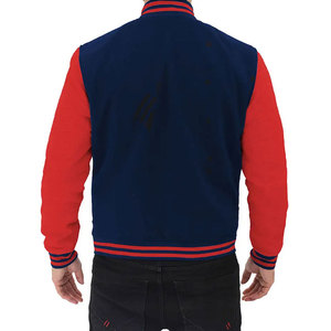 Lettermen personnalisé de haute qualité col montant et veste à manches longues pour hommes pour l'hiver - Product Image 4