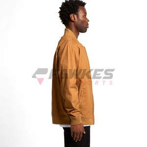 Chaquetas de bombardero personalizadas chaquetas impermeables con cremallera para Hombre Ropa Informal de alta calidad nuevo diseño de moda chaqueta de bombardero para hombre - Product Image 1