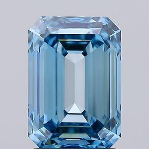 มรกต 2.31 กะรัต สีฟ้าสดใส ระดับความสะอาด VVS2 เพชรเพาะเลี้ยงในห้องปฏิบัติการ สำหรับทำเครื่องประดับ เพชร CVD - Product Image 3