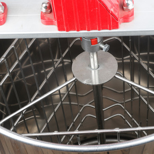 Extractor de Miel Manual de 3 Cuadros - Agitador de Miel Totalmente de Acero Inoxidable - Separador Manual Precio Directo de Fábrica - Product Image 4