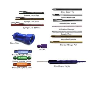 Cerraduras de jeringa manuales estilo Snapper Seguridad de acero inoxidable compatible con el estándar MOL - Product Image 2