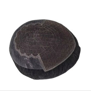 Perruque en cheveux humains Q6 Yaki, toupet pour homme, cheveux vierges Remy, trame simple, Bangladash Naturalizer Curl Bonnet, extension de cheveux Remi - Product Image 2