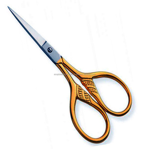 ASAP Eco-friendly Manicure <b>Scissors</b> Silver Steel Straight Blade Simple Sharp Logo Nail Style Eyebrow Beauty Care - Product Image 1