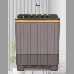 เครื่องซักผ้ากึ่งอัตโนมัติ7กก. เครื่องซักผ้าประหยัดพลังงานมอเตอร์คู่พร้อมกระจกใส - Product Image 1