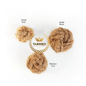 PREMIUM QUALITÉ COCO CHEW BALL CHIEN JOUET MEILLEUR VENDEUR CHIEN JOUET NATUREL AU VIETNAM VENTE EN GROS - Product Image 1