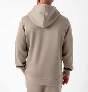Vêtements de rue pour hommes Sweats à capuche de gym respirants en polaire OEM 100% coton Sweats à capuche de gym à manches longues pour hommes Outwear Casual Wear - Product Image 2