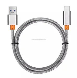 factory price light flow fast charging micro usb cable universal luminous data cable for mobile phone