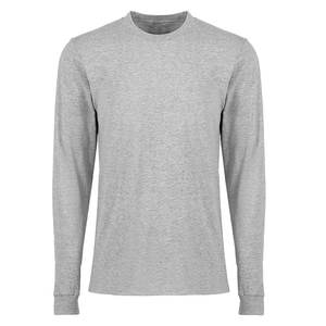 Bella เสื้อยืดคอกลมแขนยาวผ้าฝ้าย100% พอดีตัวระบายอากาศ - Product Image 5