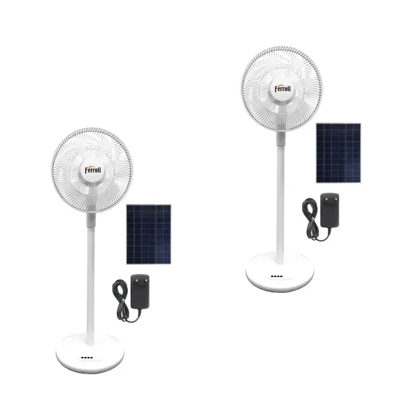 Outdoor / Hotel Application Solar Fan RSF-30 With Timer & Remote Control Air Cooling Type Wholesale Made In Vietnam