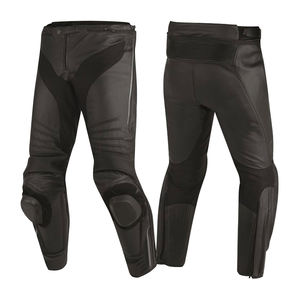 Diseño personalizado de calidad superior hecho con pantalones de cuero de vaca pantalones de carreras de motos impermeables - Product Image 1