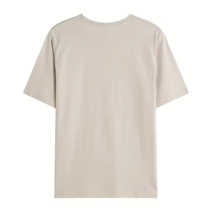 Camiseta unisex en blanco de alta calidad con precio competitivo, camiseta orgánica de algodón 100%, camiseta con logotipo impreso de diseño personalizado para hombre - Product Image 2