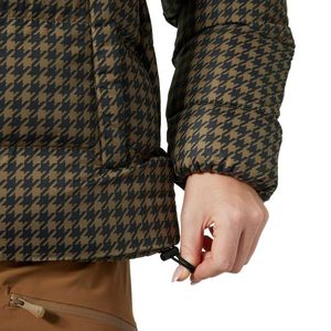 Blouson matelassé pour femme élégant et ultra-chaud avec capuche et rembourrage en duvet pour la saison hivernale froide en coton - Product Image 6