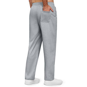 Pantalones de Hombre de Alta Calidad, Rectos, Curvos, a Rayas, de Punto, de Invierno, Personalizados, con Cordón, Estilo Urbano - Product Image 1