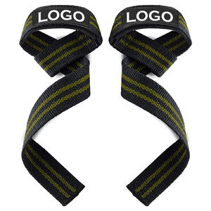 สายรัดข้อมือออกกำลังกายคุณภาพสูง ปรับแต่งได้ หนังและนีโอพรีนอย่างหนา เข็มขัดยกน้ำหนักกันลื่น สำหรับทุกเพศ เพื่อความปลอดภัยในการออกกำลังกาย - Product Image 1