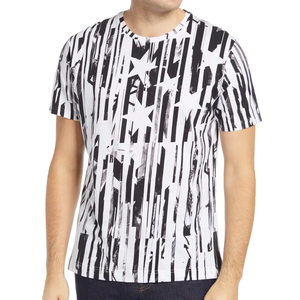 T-shirt de sport personnalisé pour homme, 100% polyester, tee-shirt vierge, impression DIY, manches courtes, services de fabrication OEM/ODM disponibles - Product Image 2