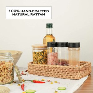 ที่ใส่ขนมปังหวายสำหรับตกแต่งแบบธรรมชาติขนาดเล็กตะกร้าใส่ผ้าขนหนูสานสำหรับแขก - Product Image 6