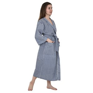 Summer Kimono Cover-Up Pure Cotton Indian Block Print Comfortable Maternity <b>Robe</b> for Mom Birthday Gift <b>Beach</b> Comfy for Mom - Product Image 4