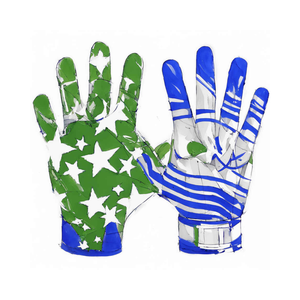 Top Quality Sublimation American <b>Football</b> Gloves Heavy Duty Breathable Durable New Style Lightweight Non Slip Gloves - Product Image 5