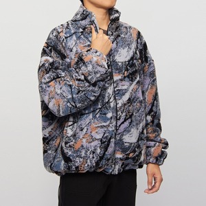 Chaqueta polar para exteriores Invierno Ligero Hecho a medida Alta calidad Diseño elegante Cuello alto Logotipo frontal para venta al por mayor - Product Image 3