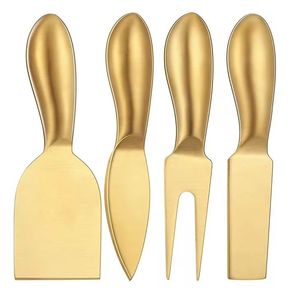 Proveedor de metal Herramientas para mantequilla Cortador de queso de acero inoxidable Juego de cuchillos para queso - Product Image 2