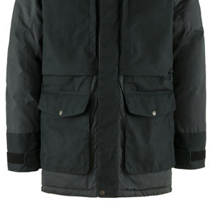 Parka polar cálida de invierno de fabricantes profesionales para hombre Chaqueta con capucha con relleno de algodón largo de talla grande - Product Image 6