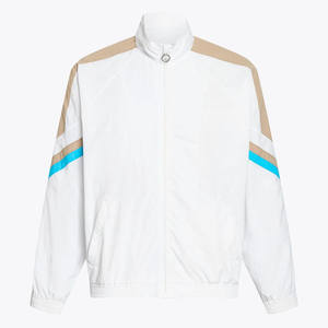 Chaqueta de nailon con cuello levantado ligera e impermeable para hombre al por mayor chaqueta cortavientos transpirable personalizada para hombre - Product Image 6