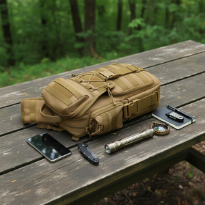 Sac Tactique Grande Capacité Orion avec Système Molle, Poignée Détachable, Fermeture Éclair Antivol pour Sports de Jour, Cyclisme, en Nylon Oxford Durable - Product Image 6