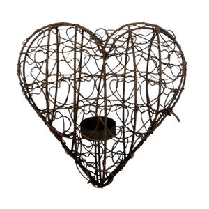 Hot <b>Sale</b> Customized Party Decorations Supplies Heart Shape Metal Grey <b>Christmas</b> Hanging Ornaments New Year 2025 - Product Image 1