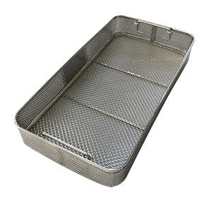 Plateau de stérilisation plateau en micro-maille pour hôpitaux, plateau en maille médicale plaque chirurgicale pour instruments chirurgicaux de base - Product Image 3