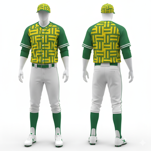Ensemble d'uniformes de baseball Logo personnalisé Nom Numéro Maille respirante Séchage rapide Polyester Vêtements de sport - Product Image 6
