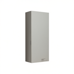 Moderno Gabinete de Pared Italiano Color Gris Perla con 1 Puerta para Baño - Product Image 2