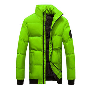 2024 hommes personnalisé vêtements d'extérieur décontractés veste fourrure de mouton grande taille imperméable manteau bouffant taux de gros pour l'hiver - Product Image 4