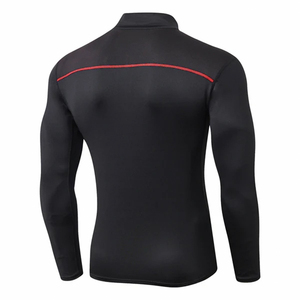 Custom Made <b>Men's</b> Long Sleeve Compression Shirt Quick Dry Lightweight Breathable Workout <b>Base</b> <b>Layer</b> Plus Size Fitness Training - Product Image 4