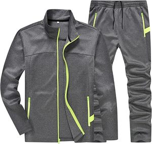 Conjunto Deportivo de Forro Polar Transpirable con Cremallera Completa, Unisex, Casual, para Invierno, Manga Larga, para Entrenamiento al Aire Libre, Venta al por Mayor Personalizada - Product Image 1