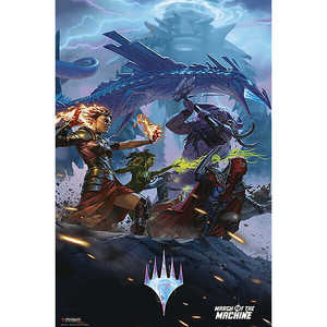 Affiche moderne Magic the Gathering March of the Magic pour décoration murale - Product Image 1