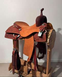 Selle de dressage de qualité supérieure pour les courses longues en plein air Grip confortable avec base solide en cuir durable - Product Image 4
