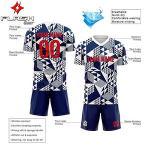 OEM Custom Retro <b>Vintage</b> Soccer Jersey Breathable Oversized Shirts for Team Sports Sublimated Football Uniform - Product Image 4