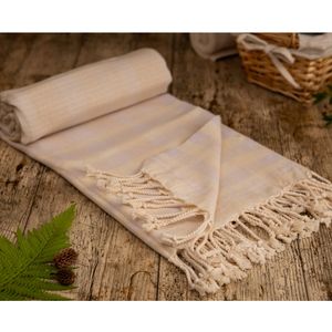 Fouta Serviette de Bain Meilleure Qualité Coton Fouta Serviette de Bain à Rayures Design Plage Hammam Serviette de Bonne Qualité Exportateur en Inde - Product Image 5