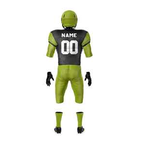 Ensemble de maillots de football américain personnalisés les plus populaires, uniforme de sport respirant avec impression personnalisée et option de taille supérieure - Product Image 6