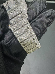 Luxury Mechanical Moissanite <b>Watch</b> <b>Diamond</b> Tester Iced Out <b>Watch</b> Men Stainless Steel Bezel Rapper <b>Watch</b> Vvs <b>Diamond</b> for Men - Product Image 6