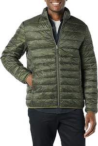 Hot Selling Men's <b>Packable</b> <b>Lightweight</b> Water-Resistant Puffer <b>Jacket</b> High Quality Fabric Hooded Customizable Pocket Available - Product Image 2