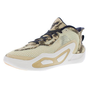 Zapatos Nike Jordan Tatum 1 GS para niños Color: Fossil/Black/Sesame 100% auténticos - Product Image 2