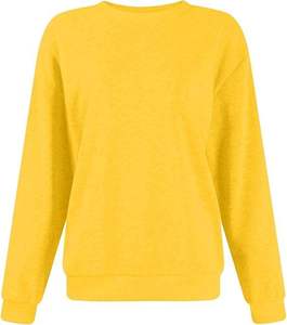 Robes pull-over amples à manches longues pour femmes, collection automne 2026, col rond, couleurs unies hiver, imprimé devant, style doudoune hiver - Product Image 2