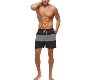 2024 hombres XS tamaño EE. UU. Casual High Street Sport Shorts 100% algodón cintura elástica pantalones cortos de playa teñidos lisos con deporte de verano - Product Image 6