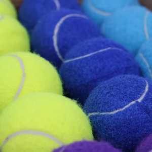 Pelota de tenis de playa de alta elasticidad al mejor precio de fábrica especializada en pelotas de calidad de producción de revestimiento de goma de fibra química - Product Image 5