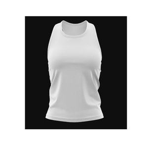 Camiseta sin Mangas de Algodón Ecológico Transpirable de Alta Calidad para Mujer, Logotipo Personalizado, Informal, para Gimnasio, Secado Rápido, Precio al por Mayor - Product Image 3