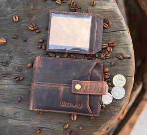 Premium Handmade Leather Bi Fold <b>Wallet</b> <b>Slim</b> Genuine Leather RFID Blocking Purse With Card Slots BFW-0121 - Product Image 4