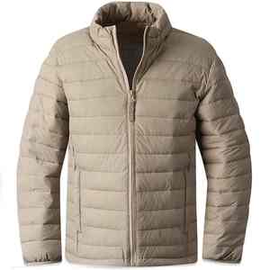 Manteau matelassé à bulles surdimensionné pour hommes Jaket Vêtements d'extérieur OEM Veste matelassée en coton uni personnalisée pour hommes - Product Image 1